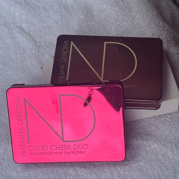 Natasha Denona Bundle -Cupid Cheek Duo and Alloy Cheek Duo nwt